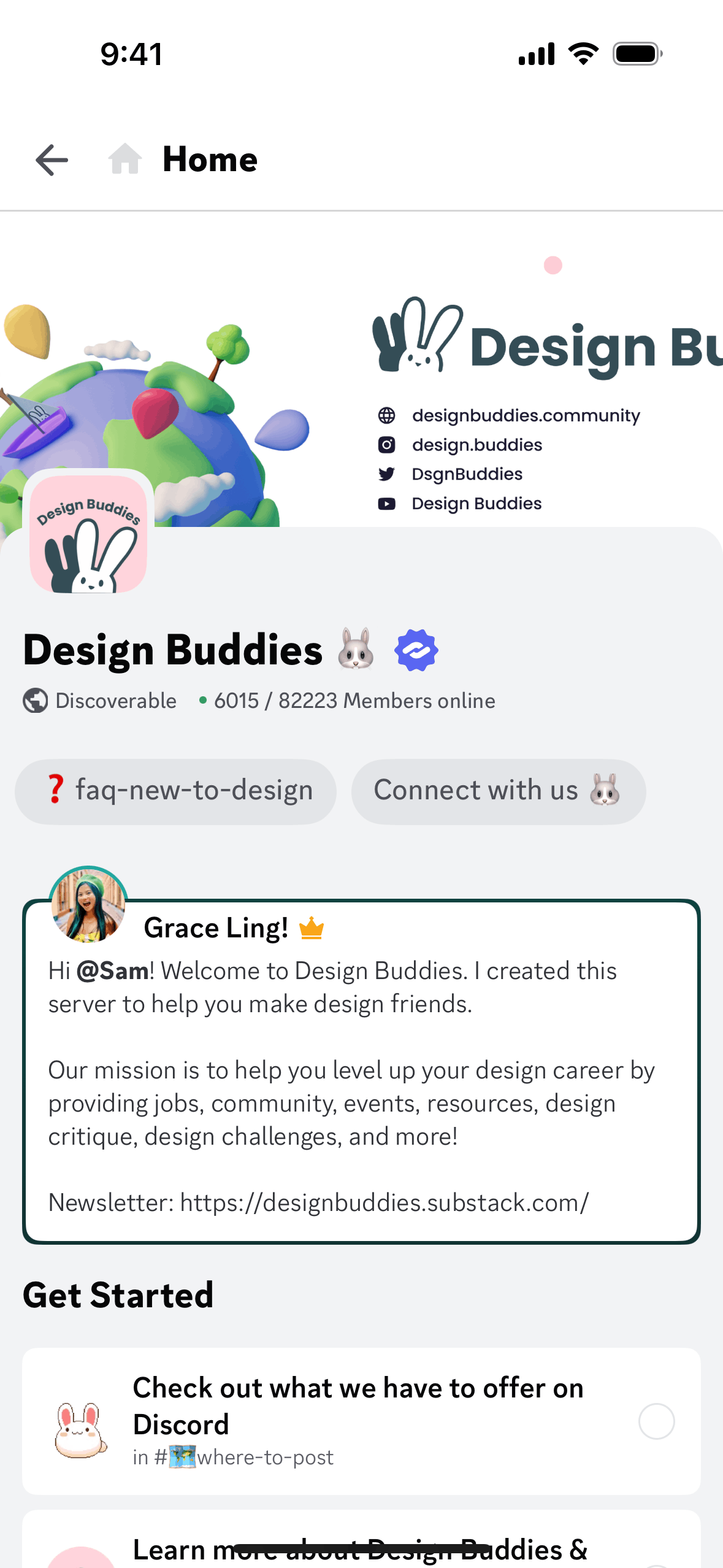 Discord iOS Social Networking interface screenshot 5