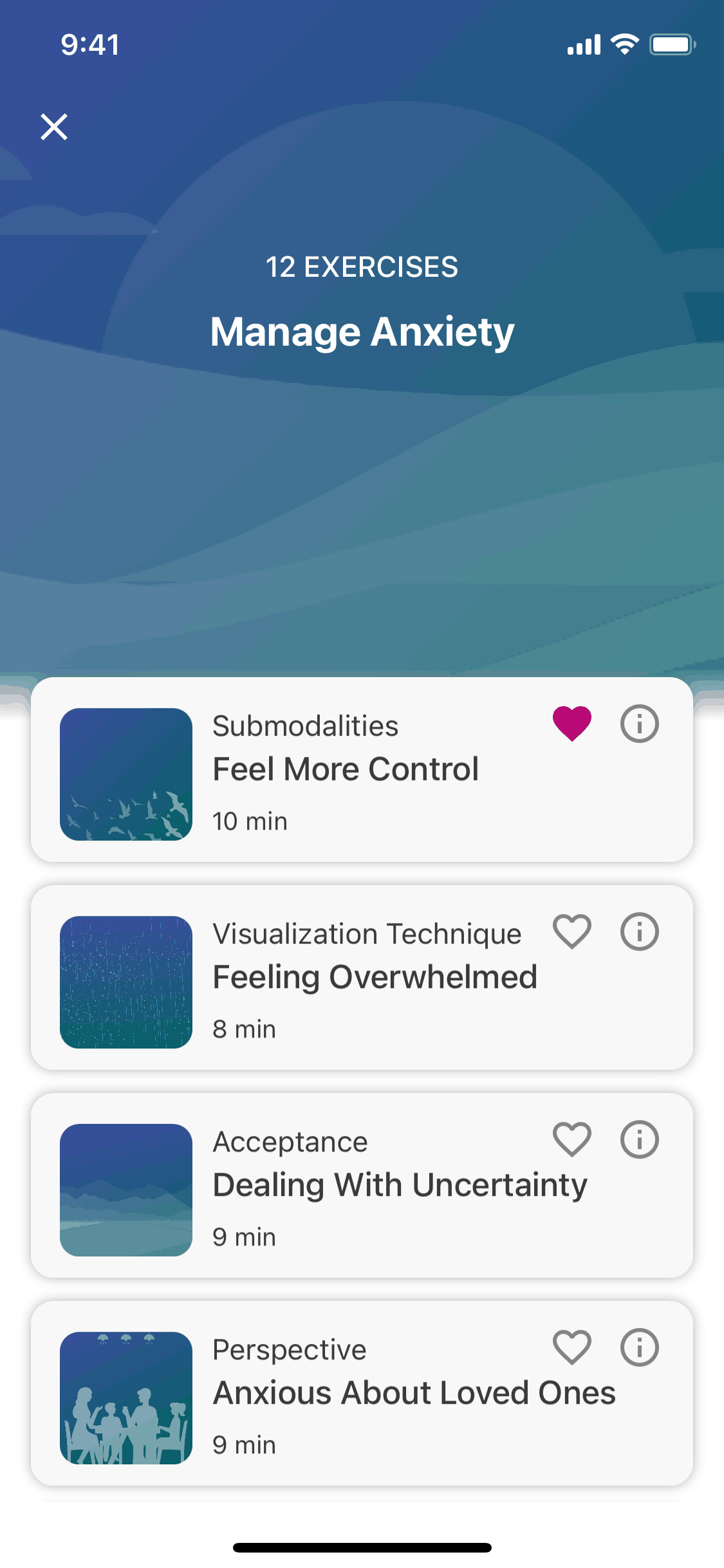 Wysa iOS AI interface screenshot 22