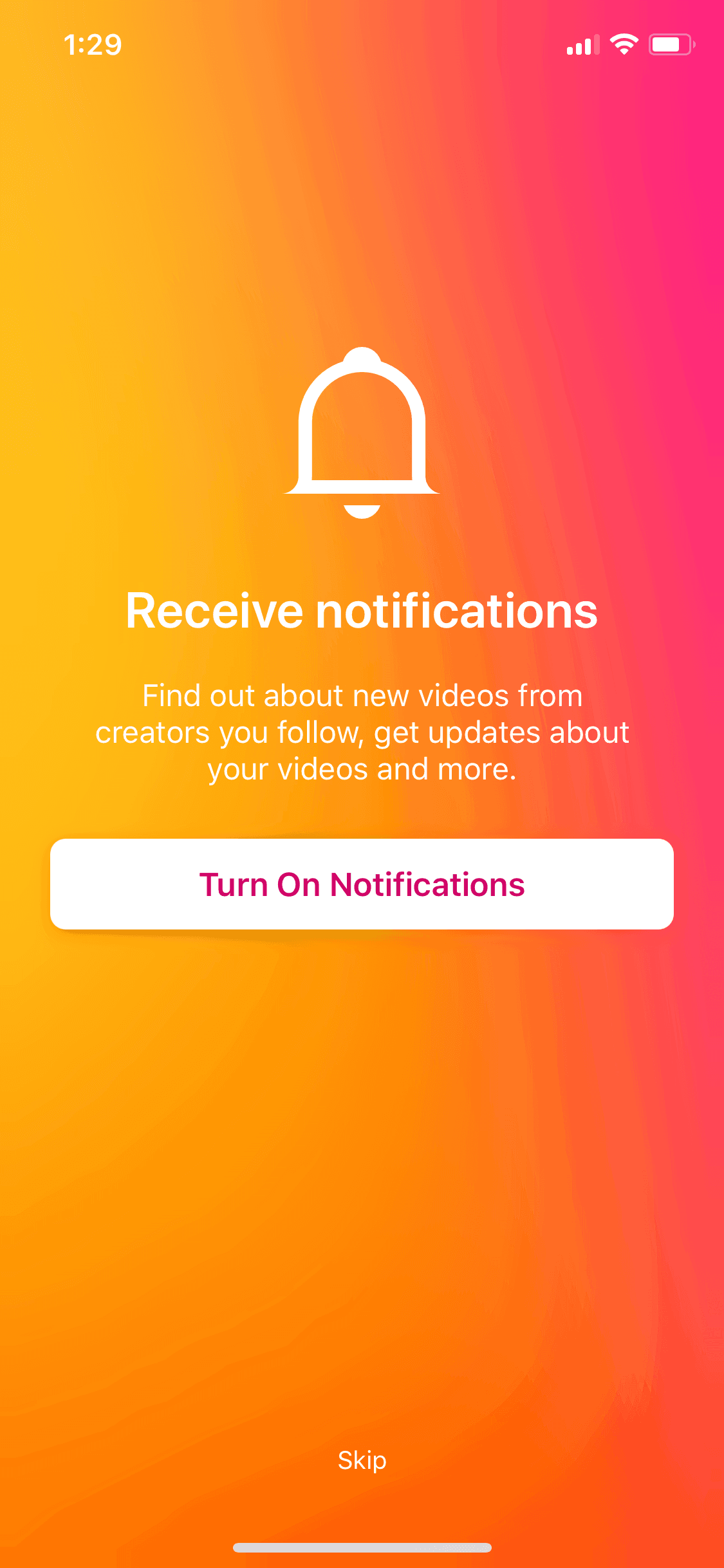 IGTV iOS Photo & Video interface screenshot 5