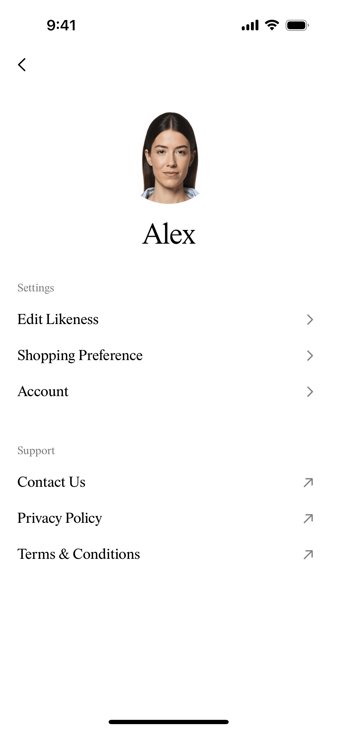 Doji iOS Shopping interface screenshot 17