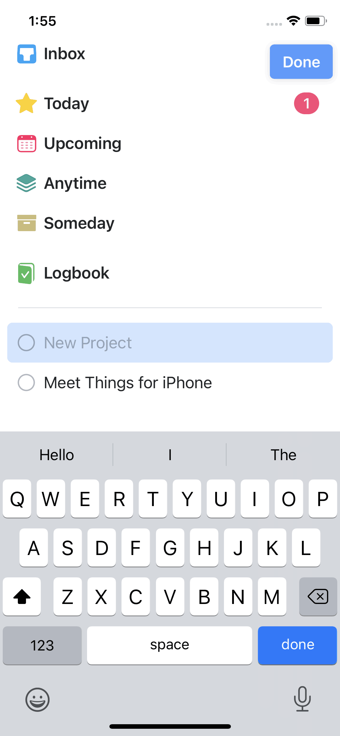 Things 3 iOS Productivity interface screenshot 17