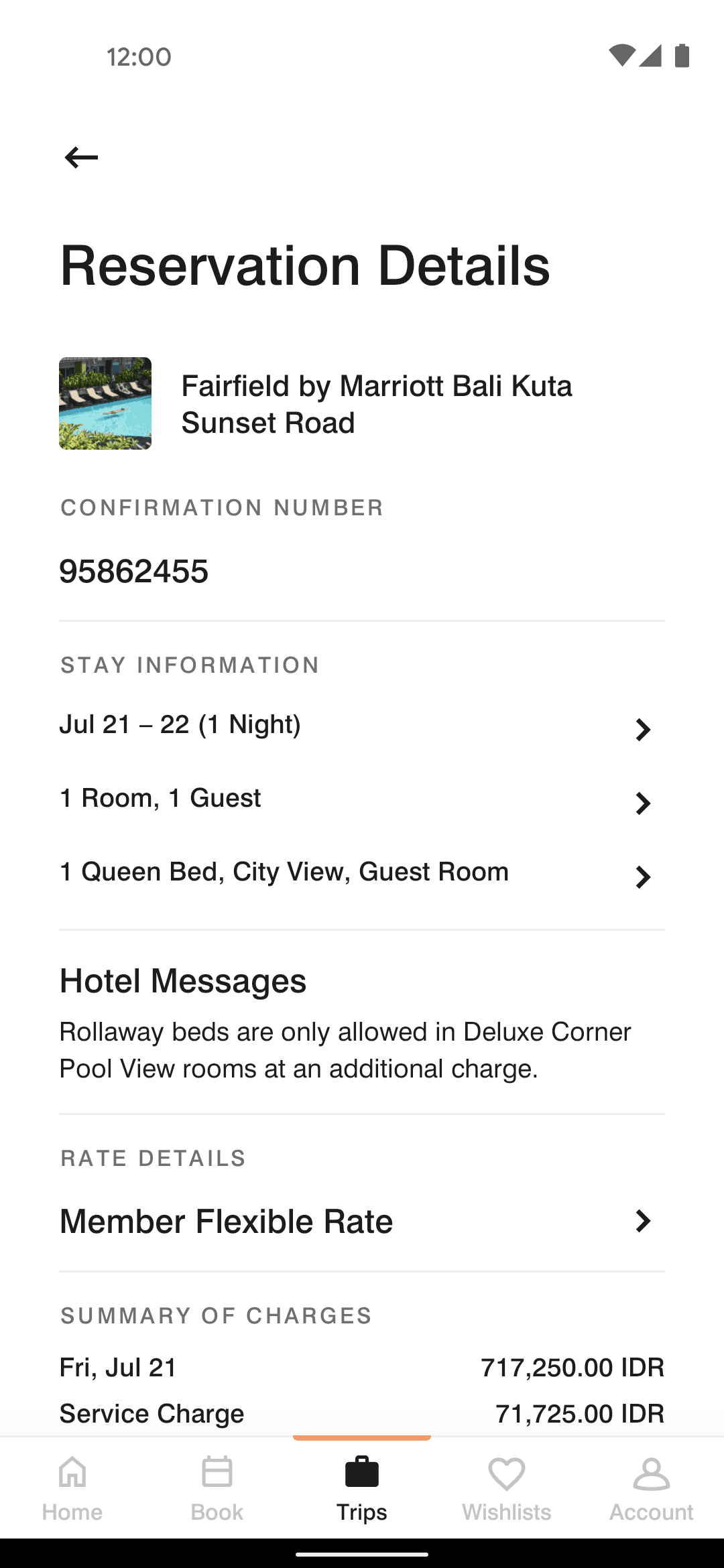 Marriott Bonvoy Android Travel & Transportation interface screenshot 8
