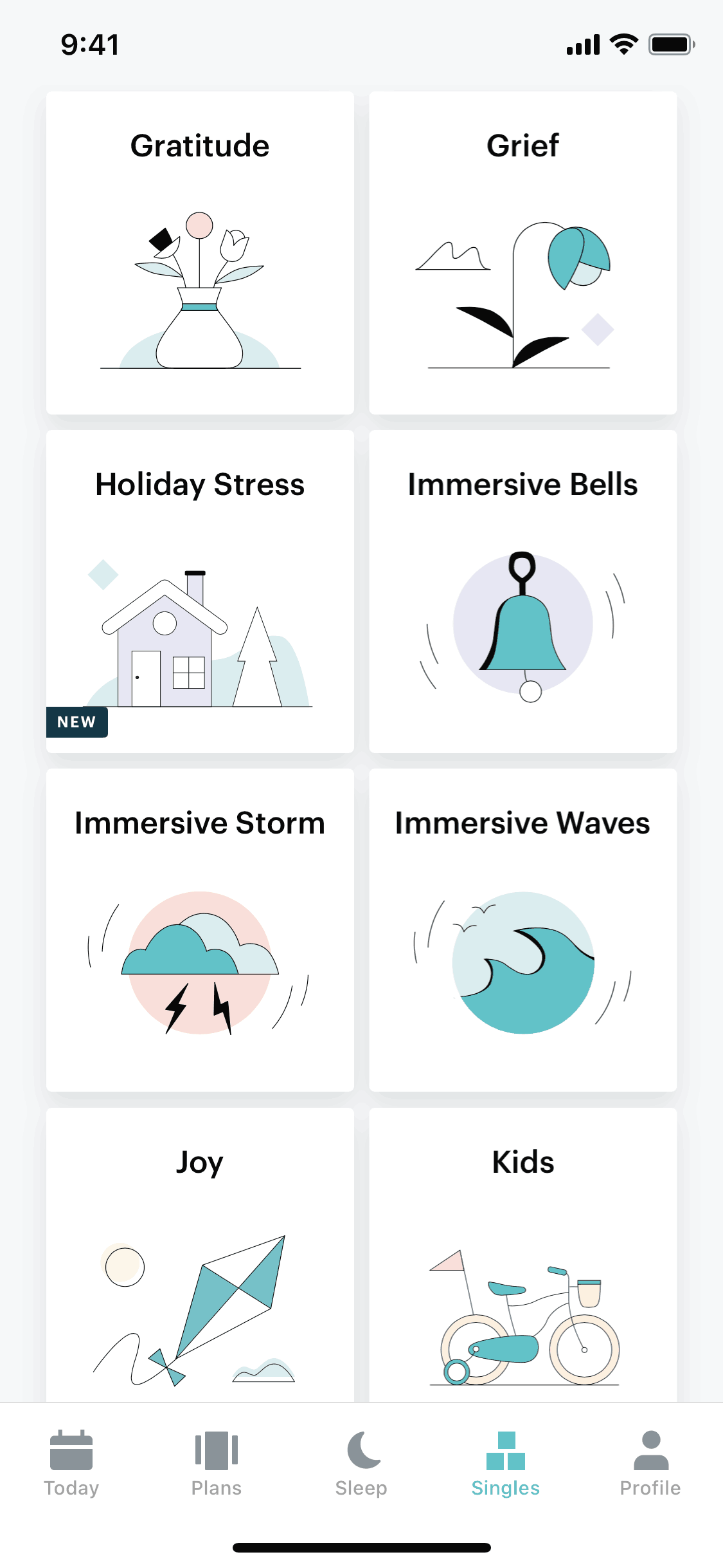 Balance iOS Health & Fitness interface screenshot 18