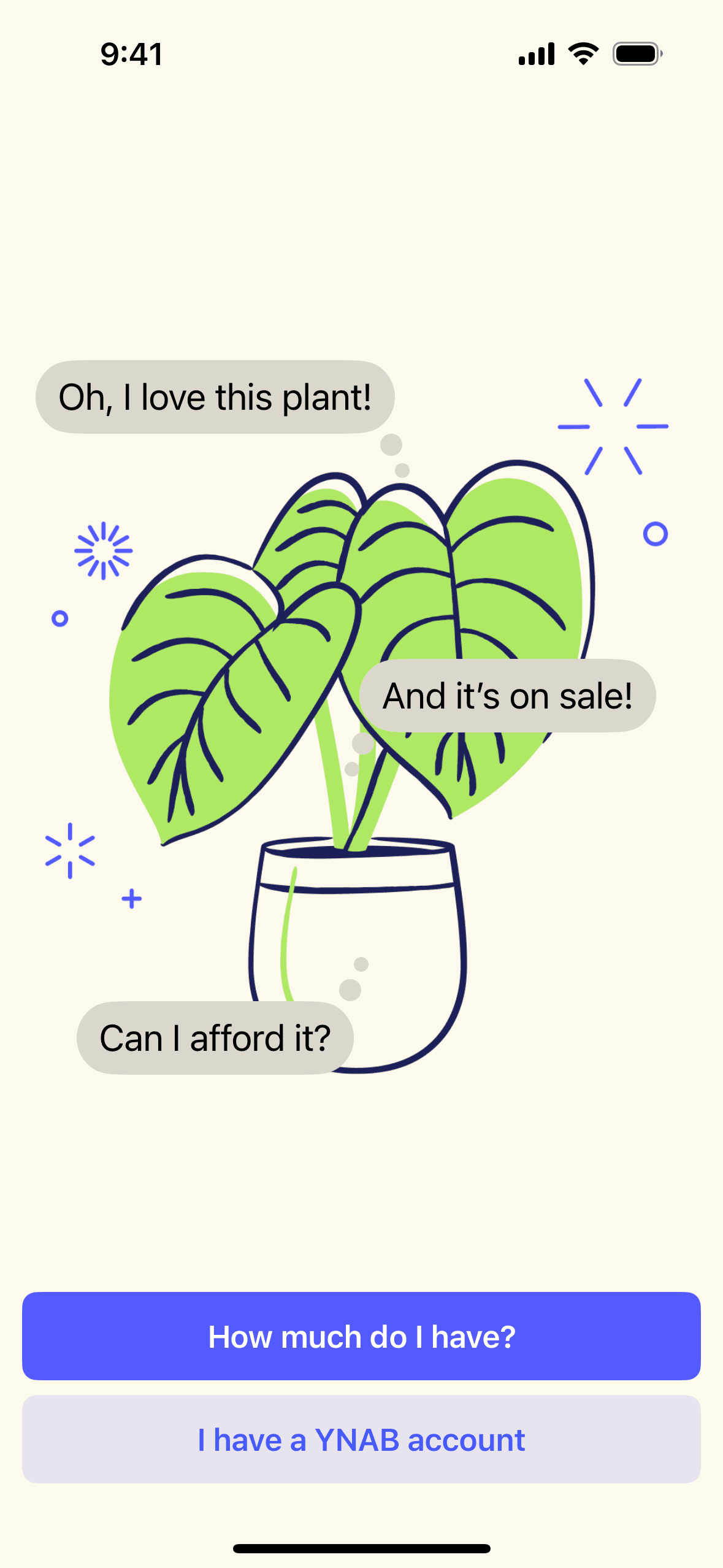 YNAB iOS Finance interface screenshot 3