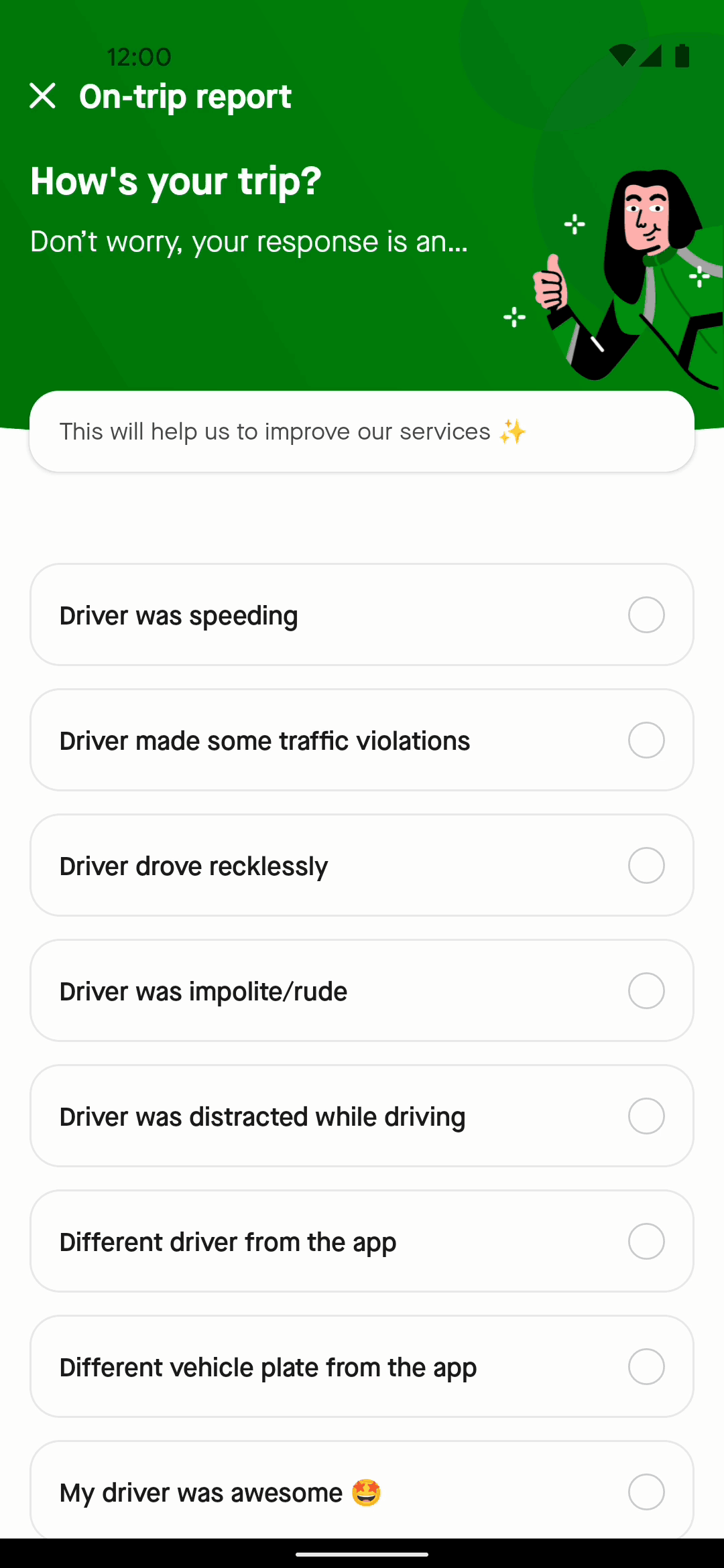 Gojek Android Travel & Transportation interface screenshot 10