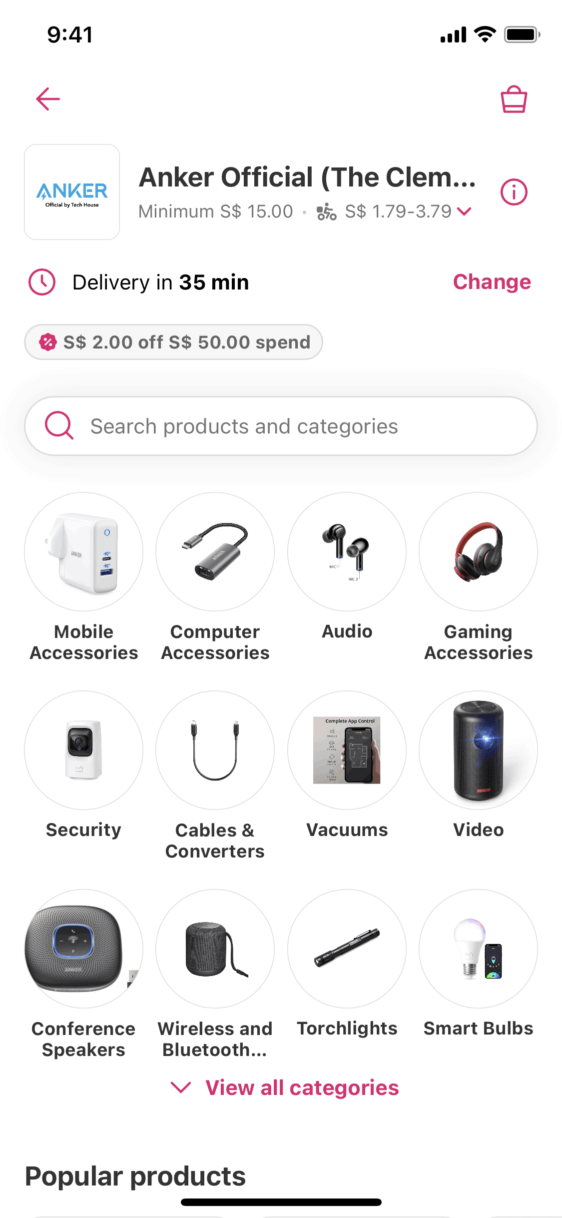 foodpanda iOS Food & Drink interface screenshot 11