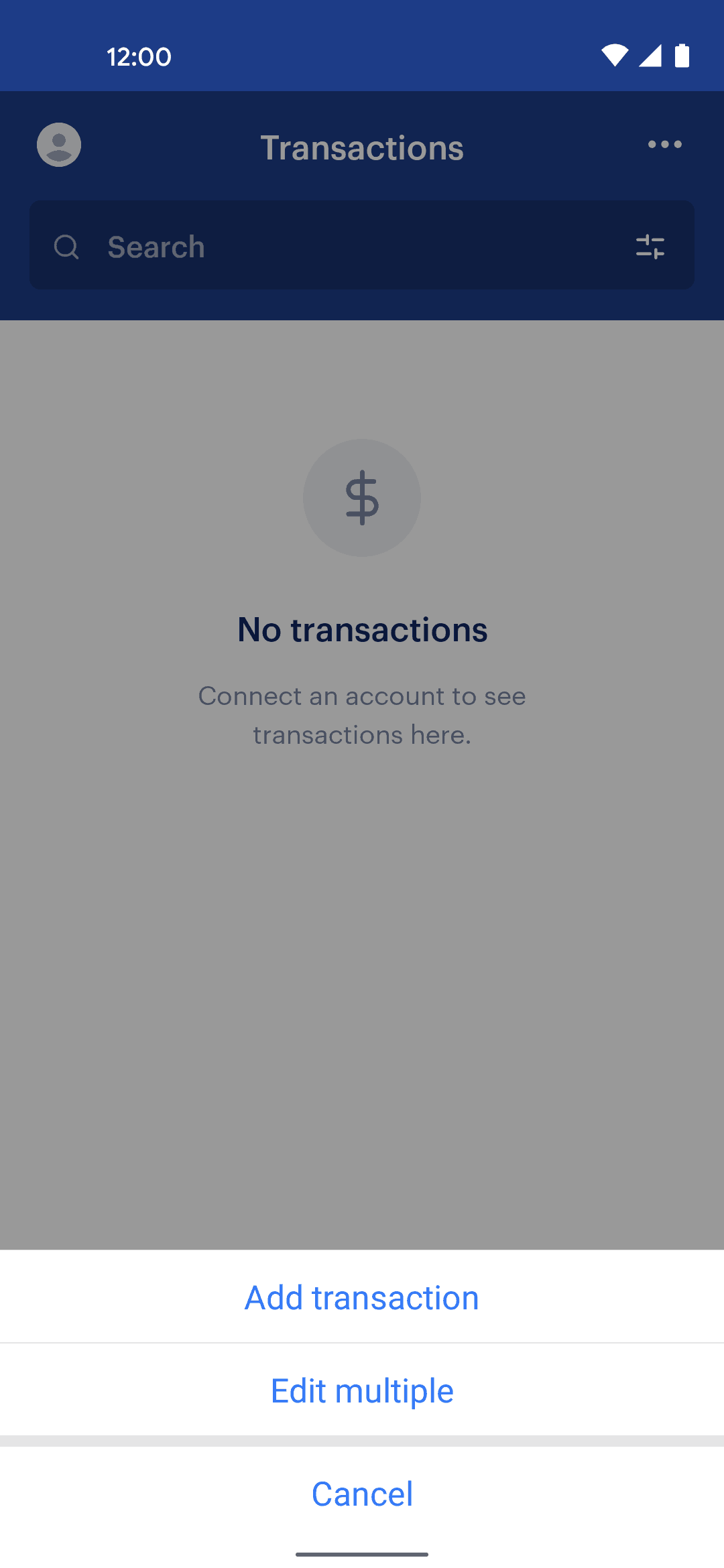 Monarch Android Finance interface screenshot 17