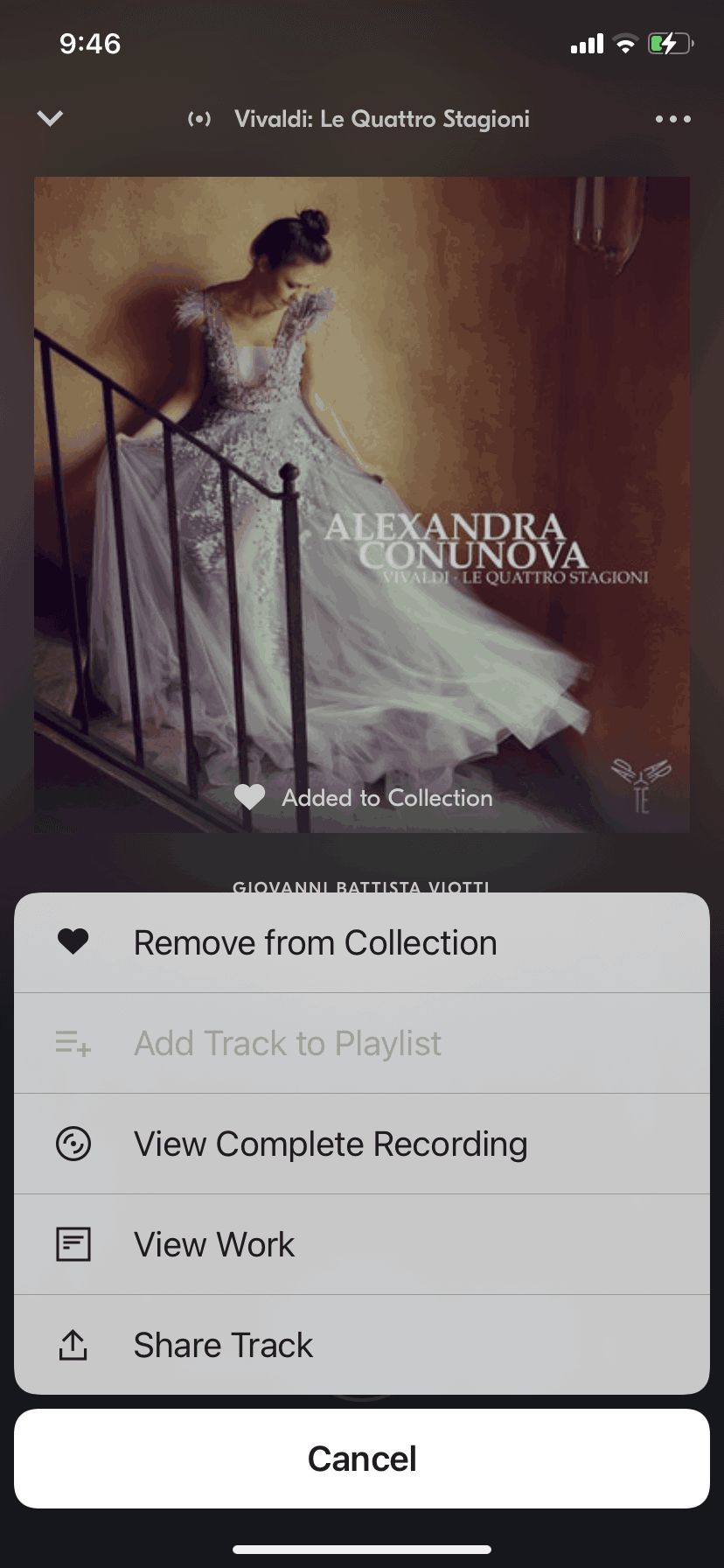IDAGIO iOS Music & Audio interface screenshot 22