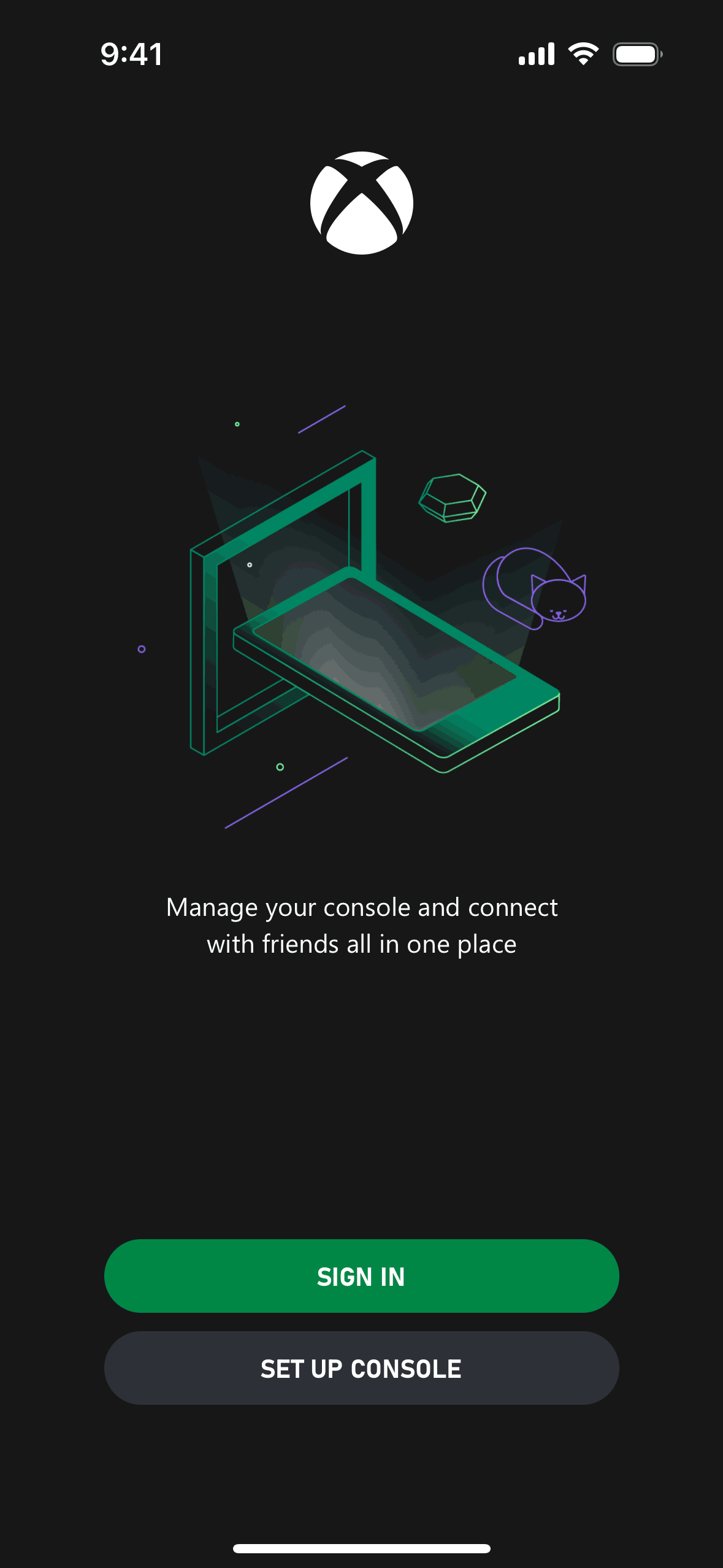 Xbox iOS Entertainment interface screenshot 3