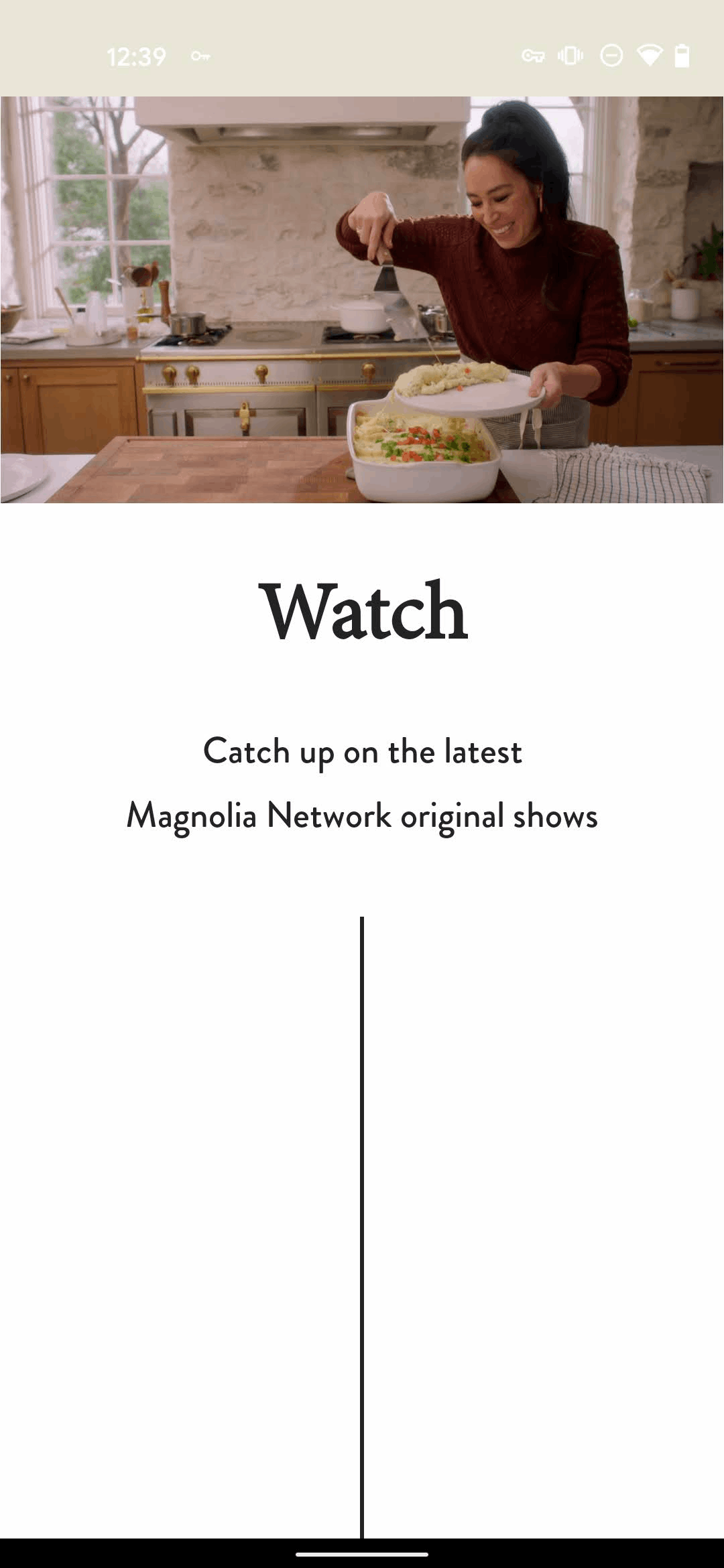 Magnolia Android Entertainment interface screenshot 3