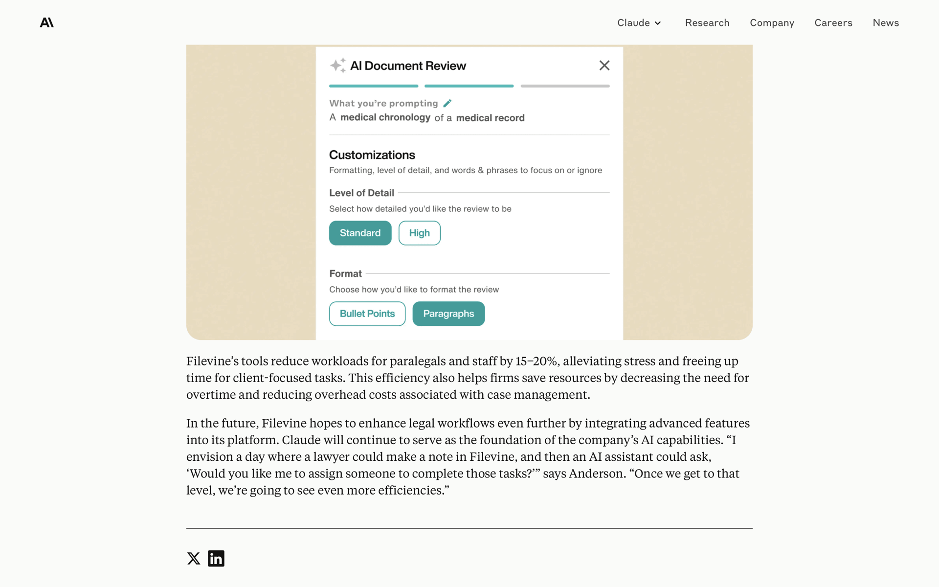 Claude Web AI interface screenshot 5