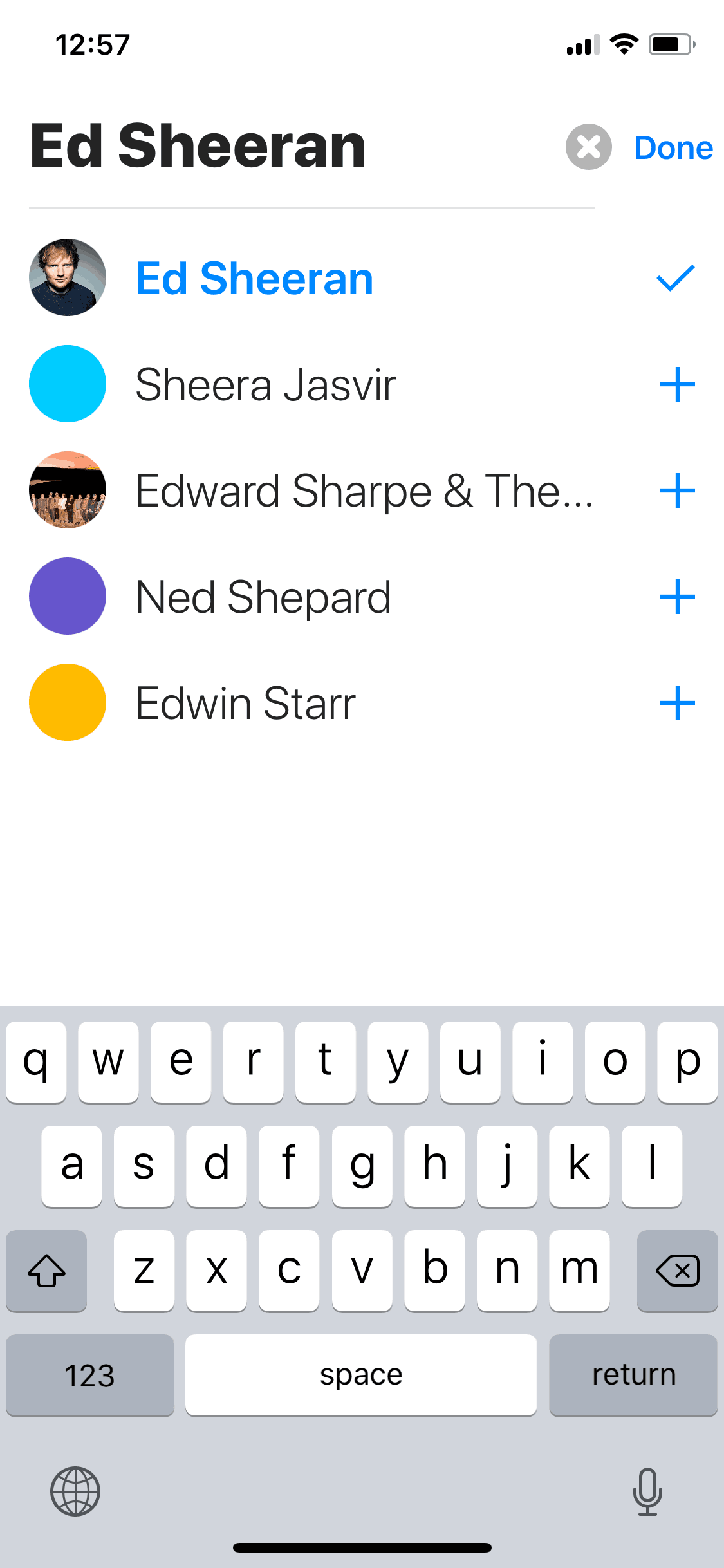Shazam iOS Music & Audio interface screenshot 24