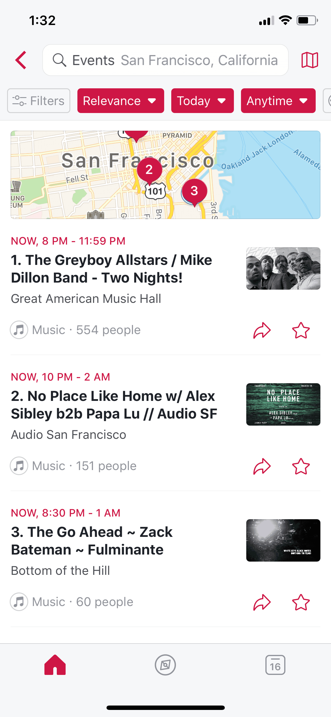 Facebook Local iOS Social Networking interface screenshot 9