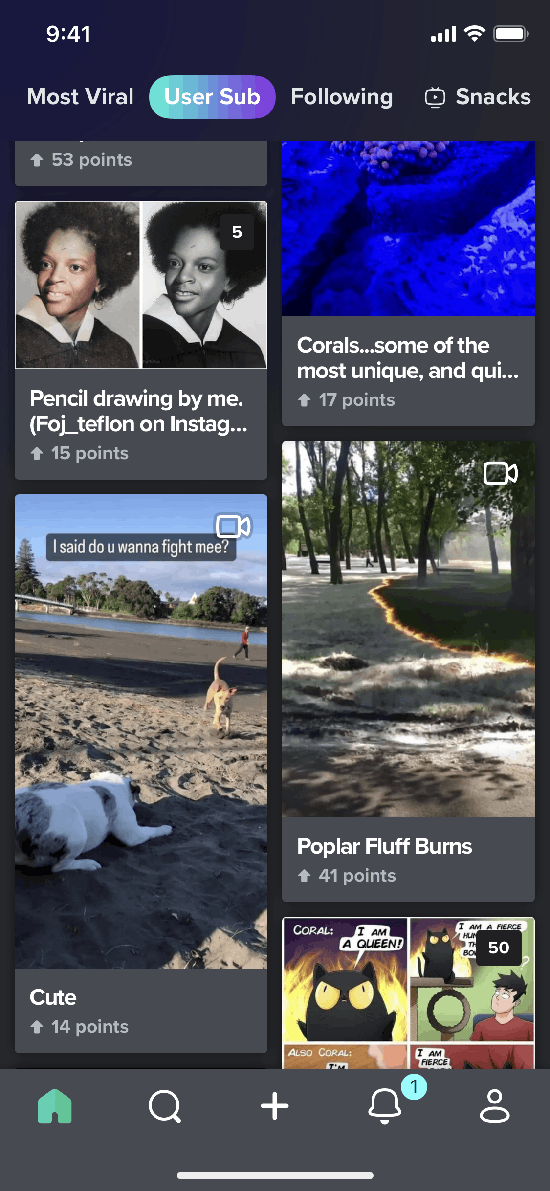 Imgur iOS Photo & Video interface screenshot 12