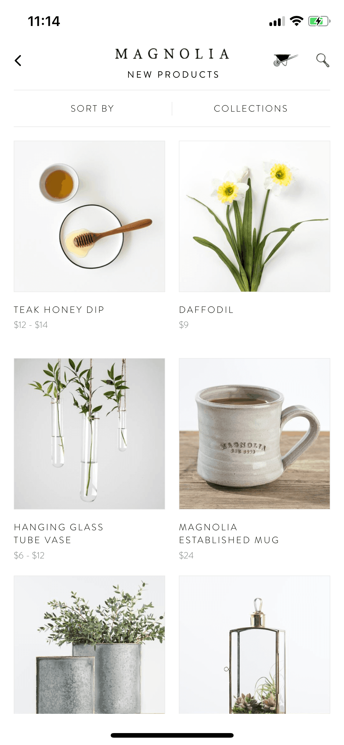 Magnolia Market iOS Shopping interface screenshot 5