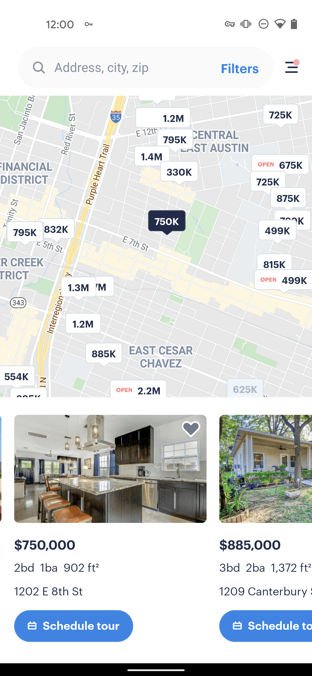 Opendoor Android Lifestyle interface screenshot 17