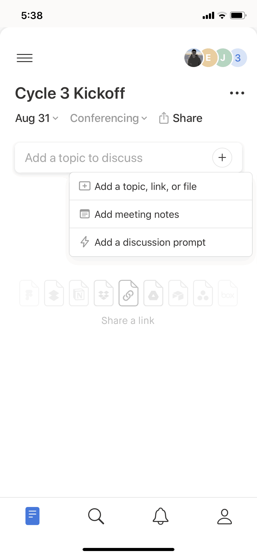 Navigator iOS Productivity interface screenshot 24