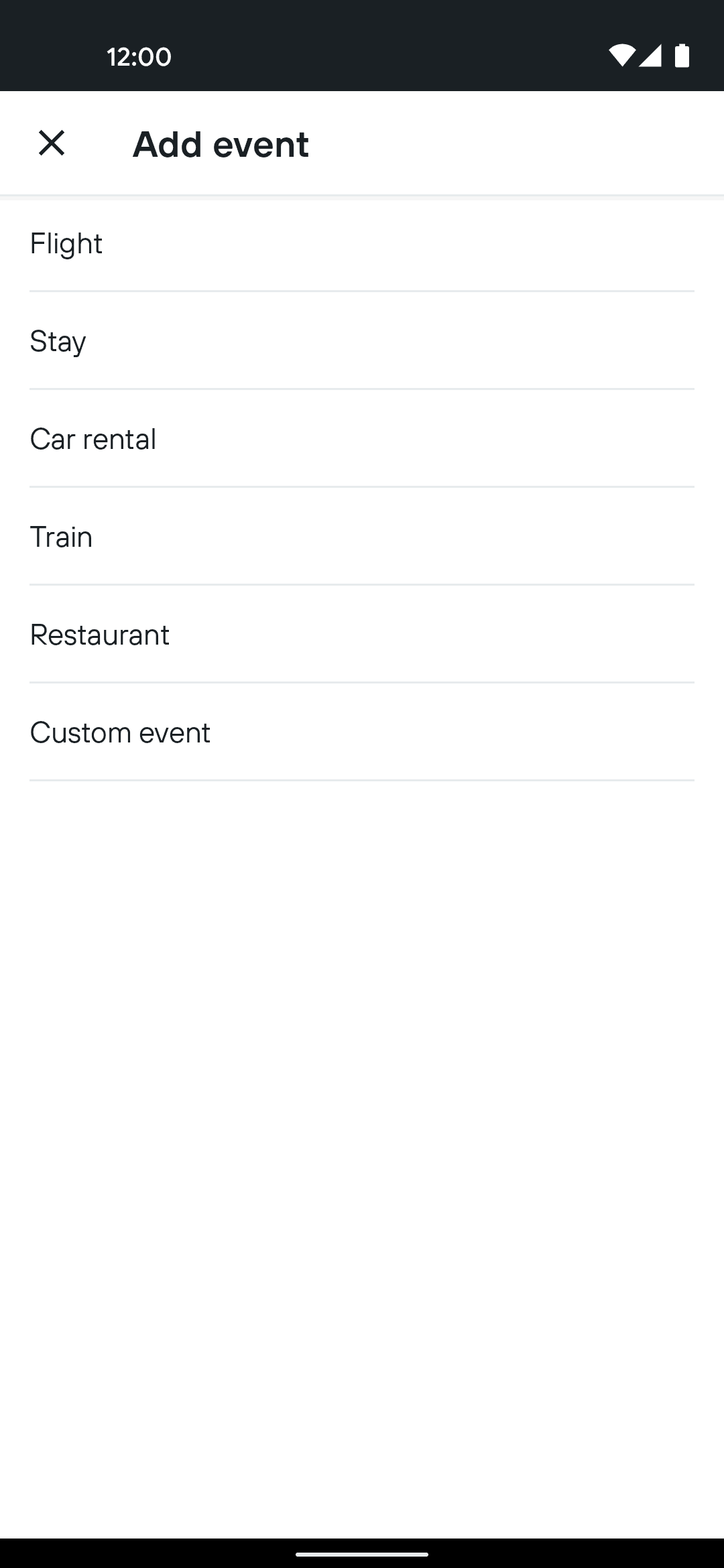 KAYAK Android Travel & Transportation interface screenshot 13