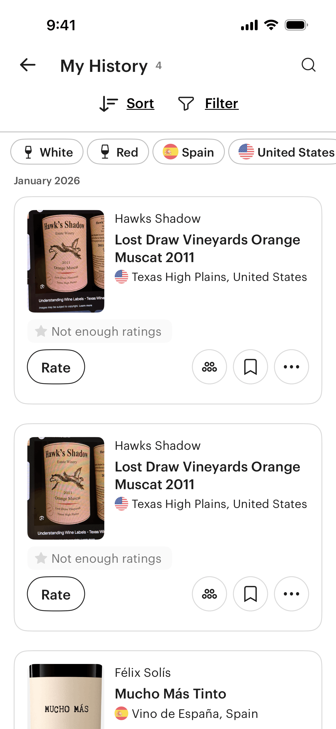 Vivino iOS Shopping interface screenshot 14