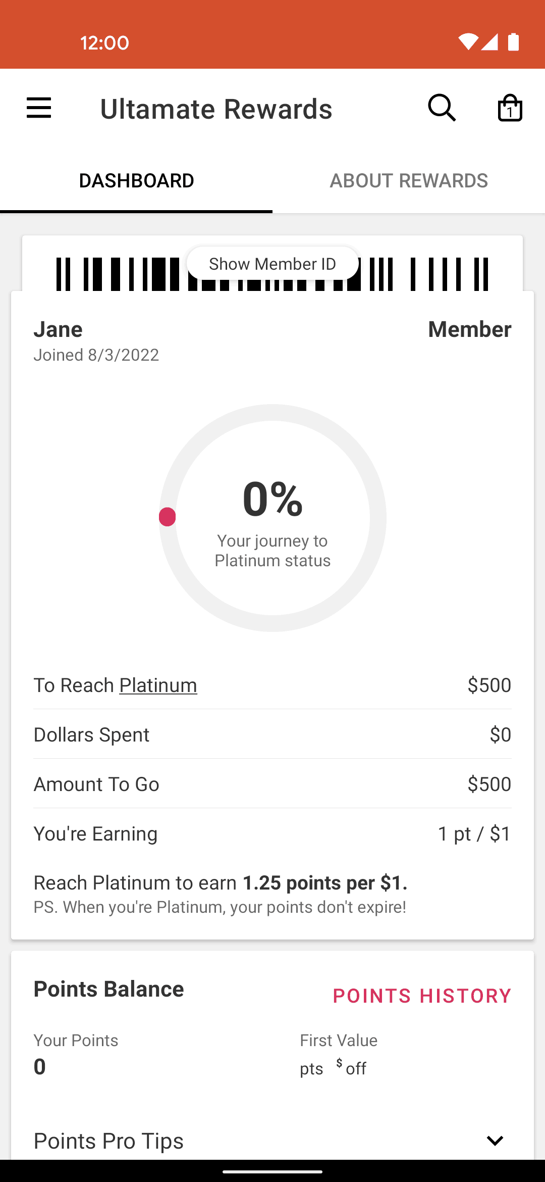 Ulta Beauty Android Shopping interface screenshot 9