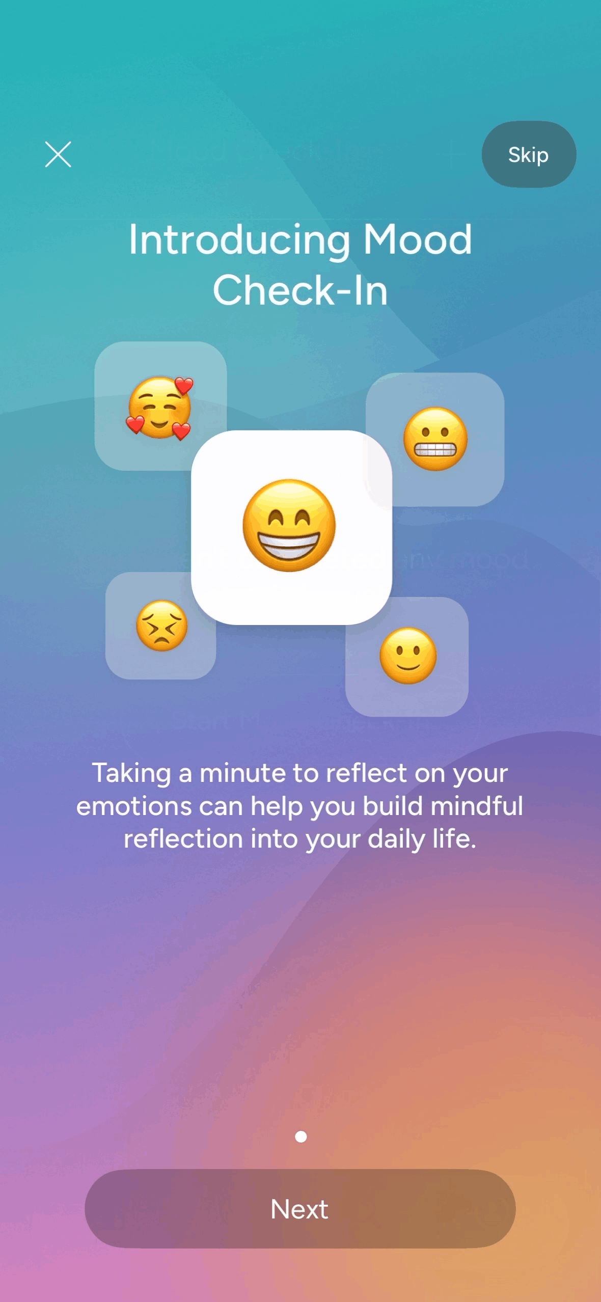 Calm iOS Health & Fitness interface screenshot 17