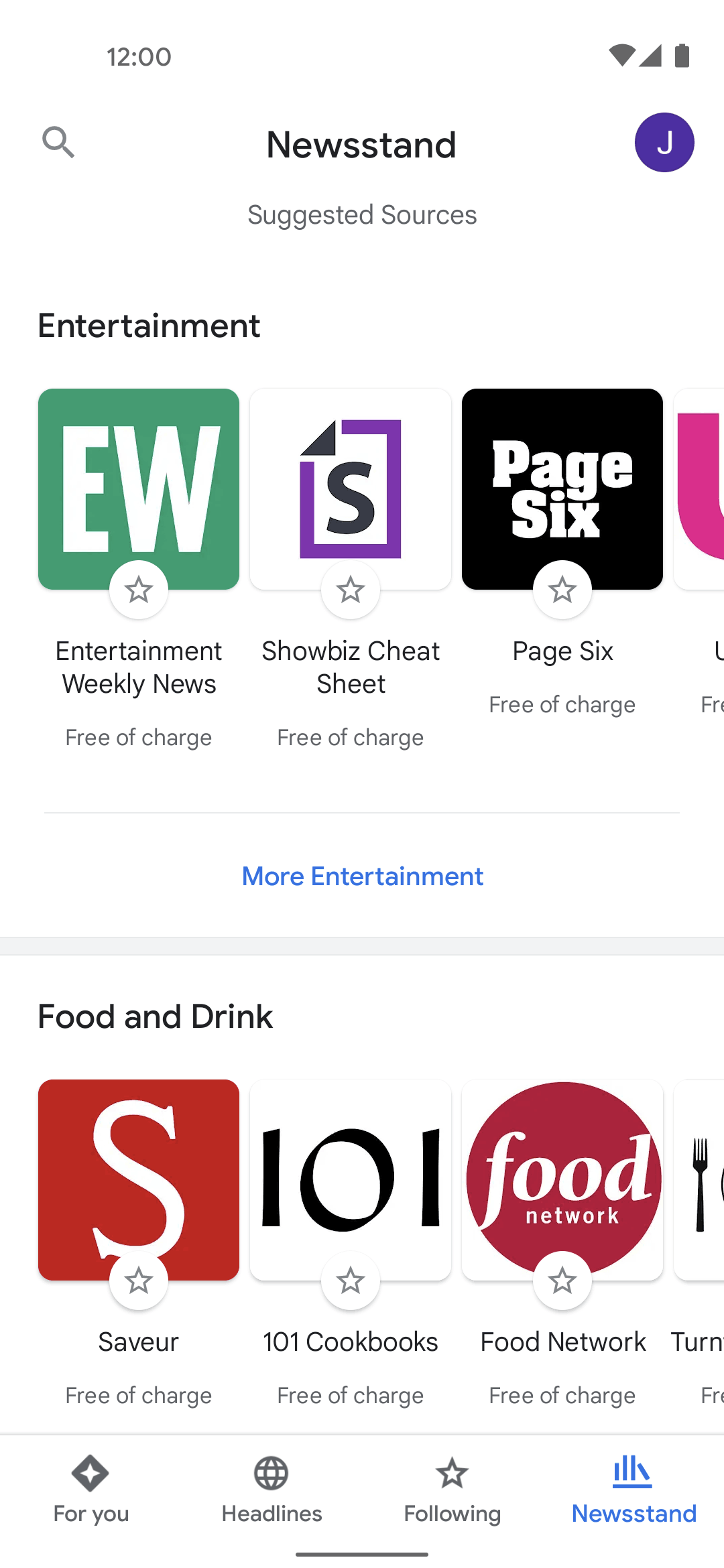 Google News Android News interface screenshot 4