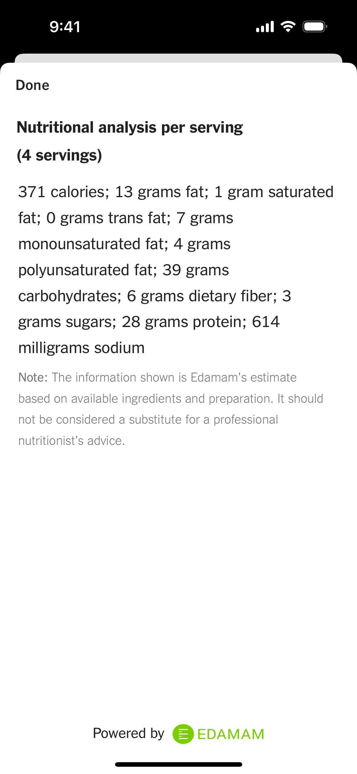 NYT Cooking iOS Food & Drink interface screenshot 22