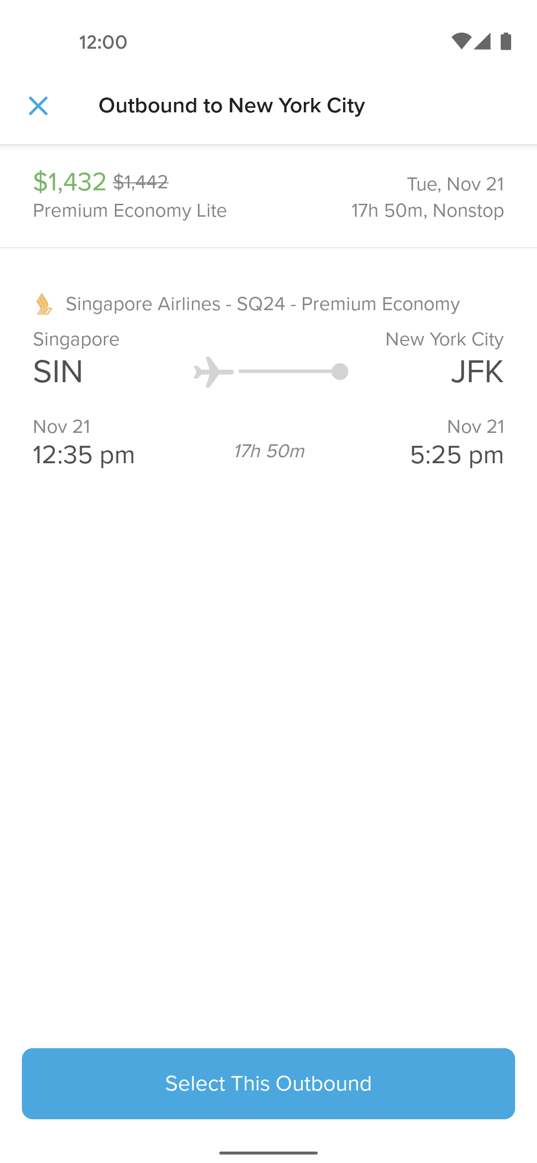 Hopper Android Travel & Transportation interface screenshot 8
