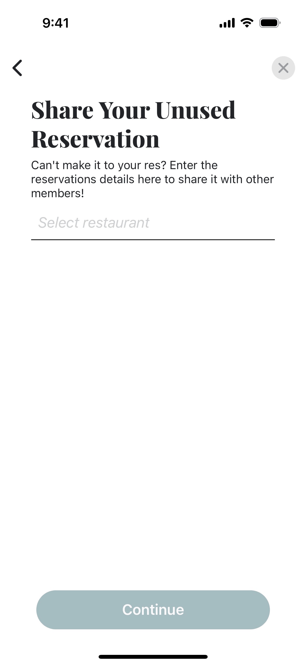 Beli iOS Food & Drink interface screenshot 19