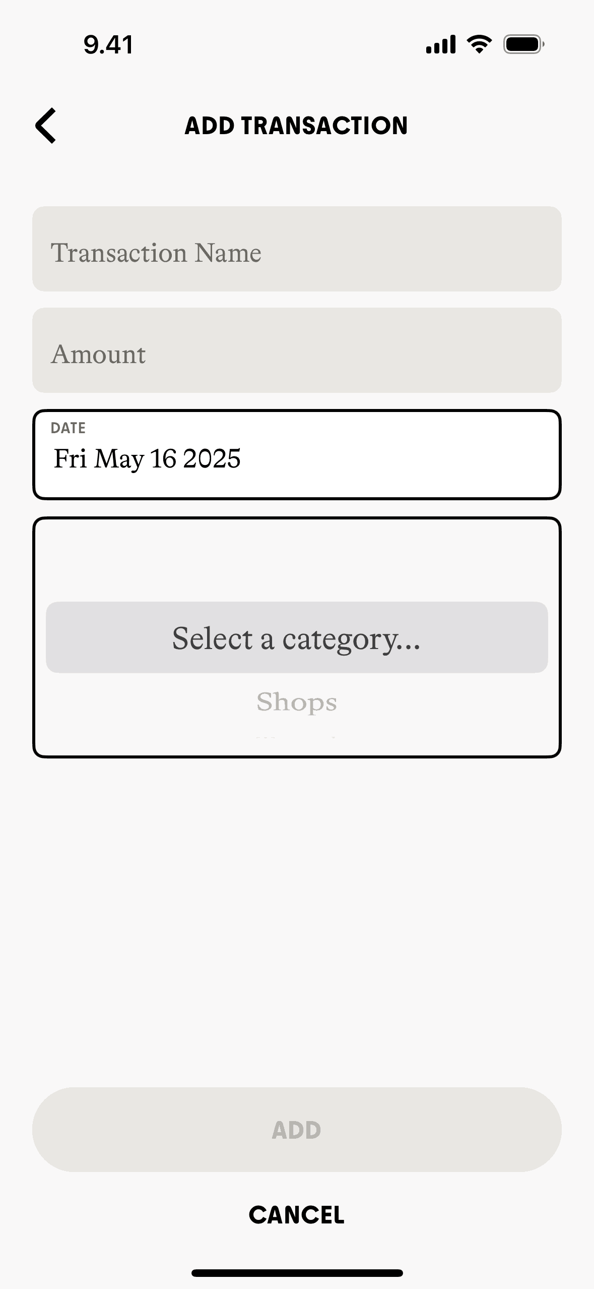 Commons iOS Lifestyle interface screenshot 13