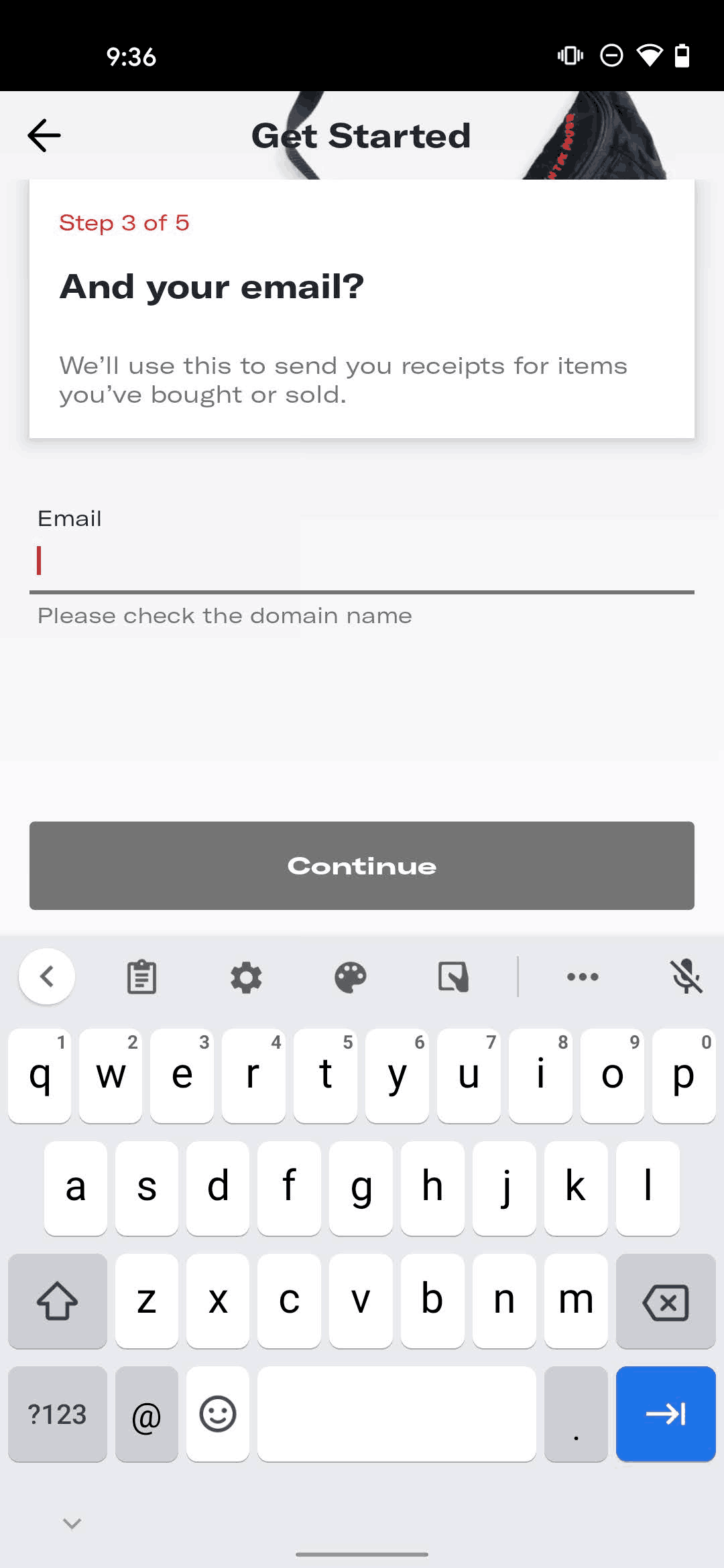 Depop Android Shopping interface screenshot 13