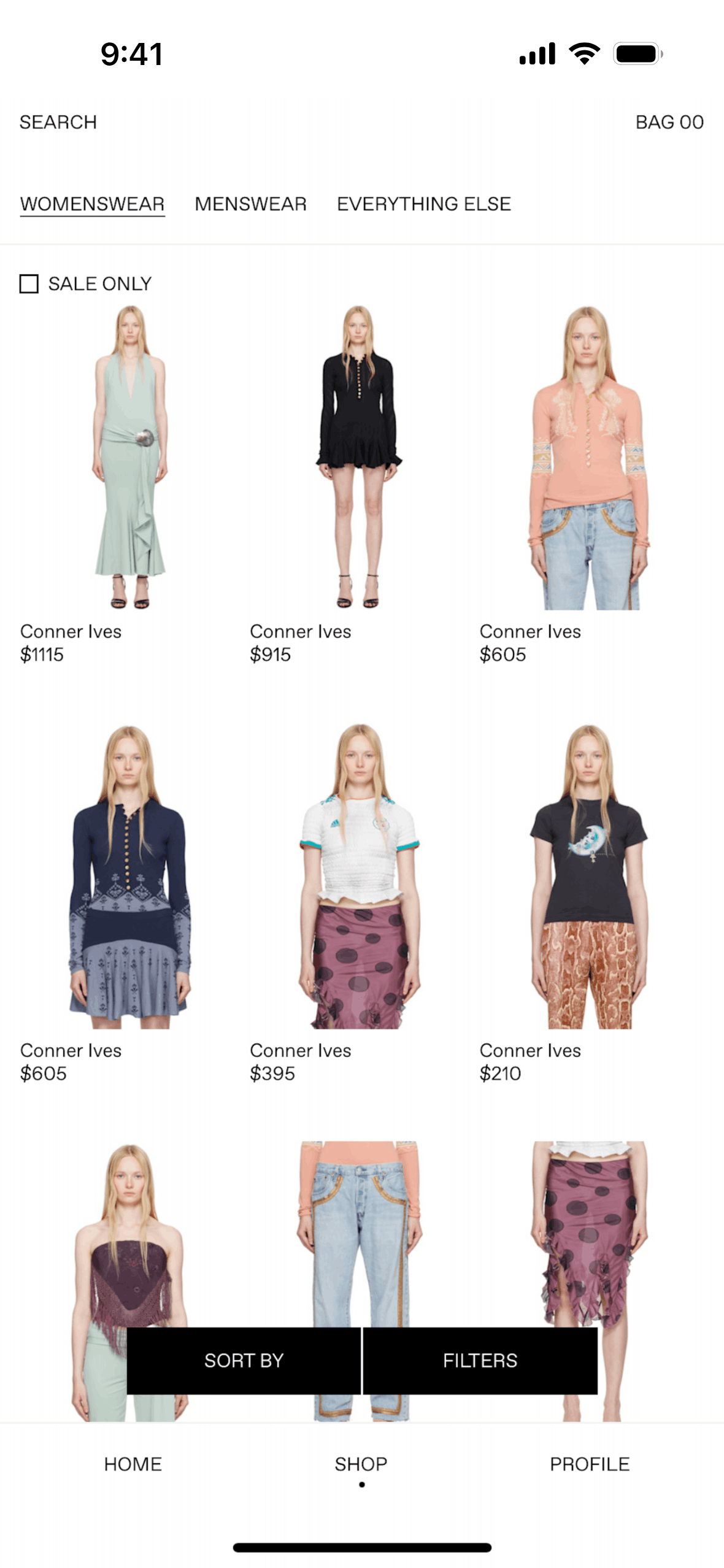 SSENSE iOS Shopping interface screenshot 18