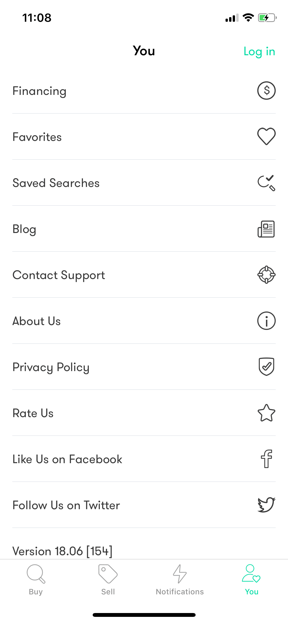 Instamotor iOS Shopping interface screenshot 16