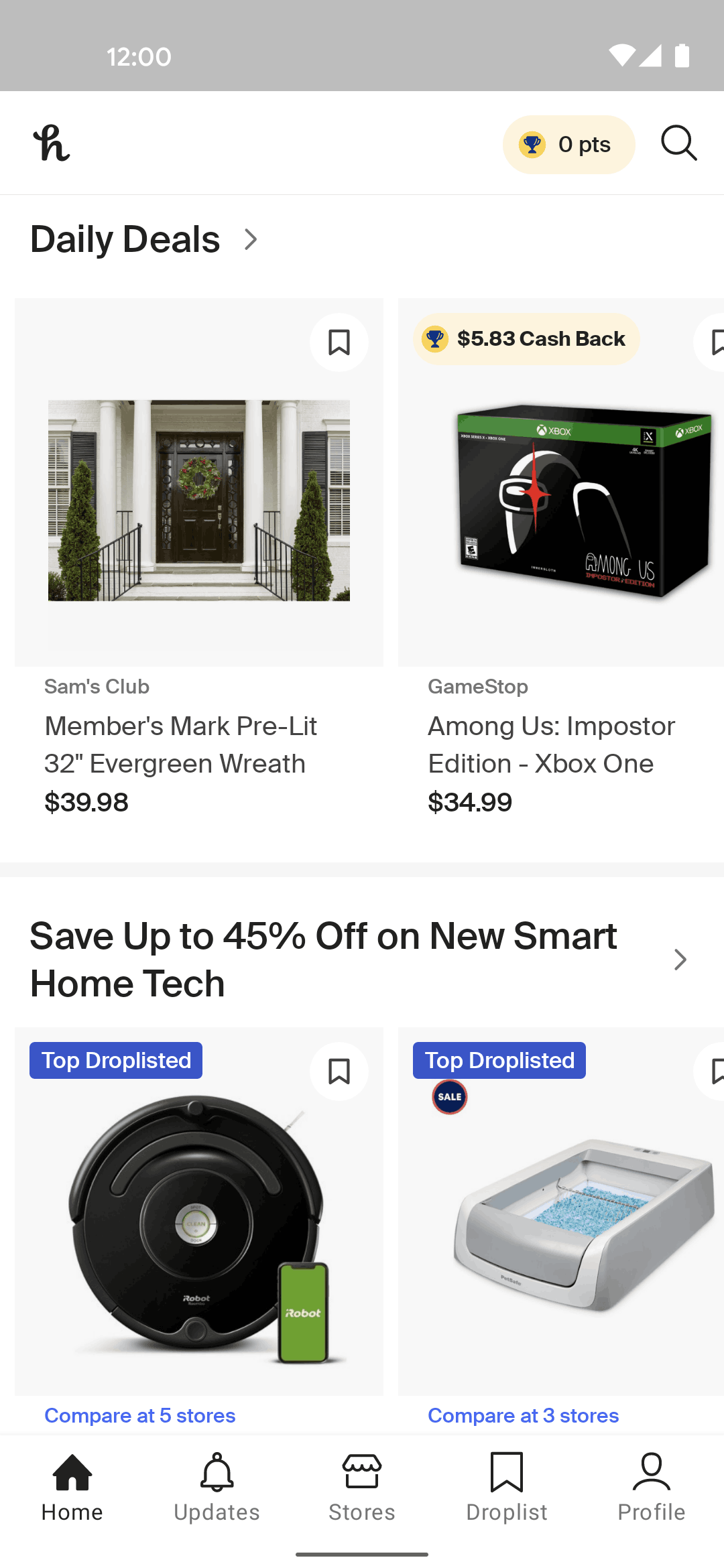 PayPal Honey Android Shopping interface screenshot 4