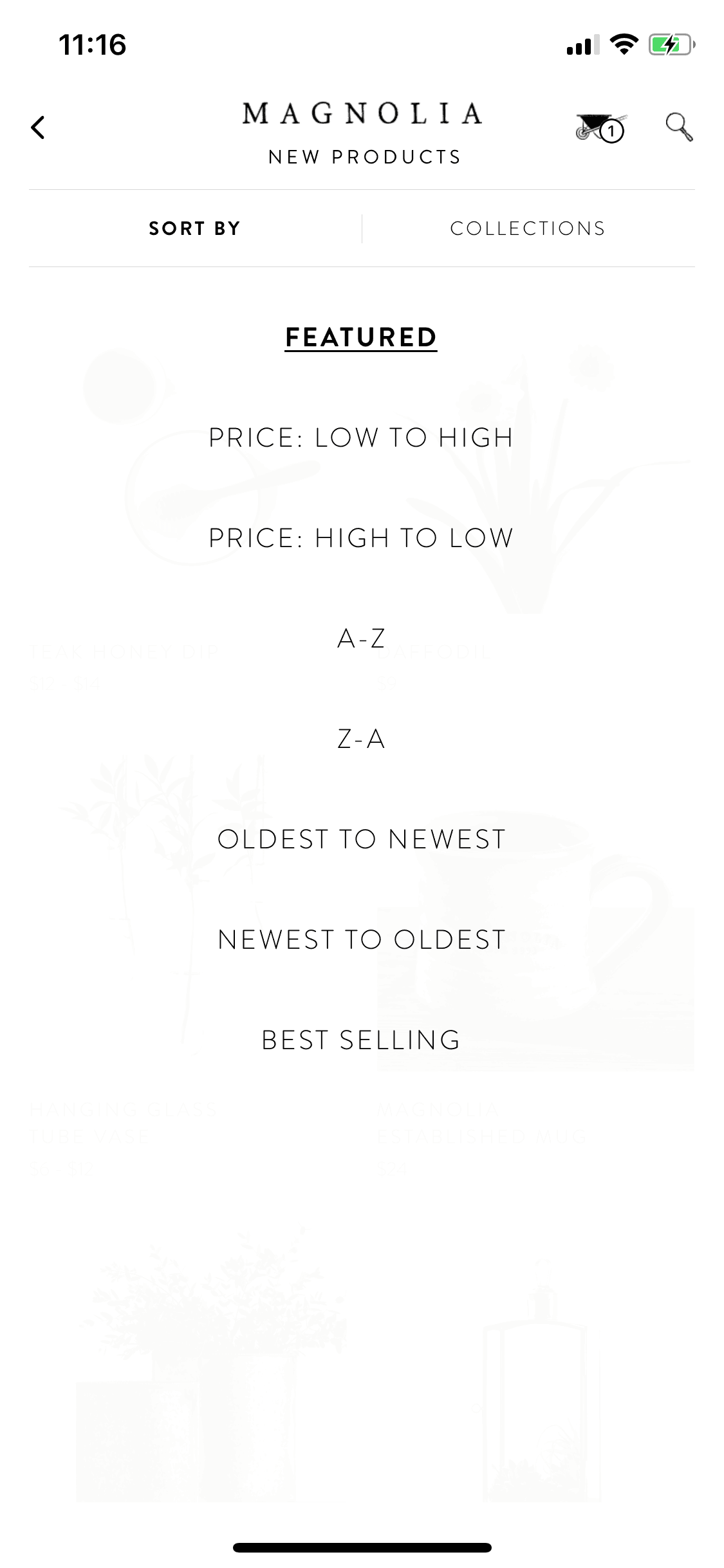 Magnolia Market iOS Shopping interface screenshot 15