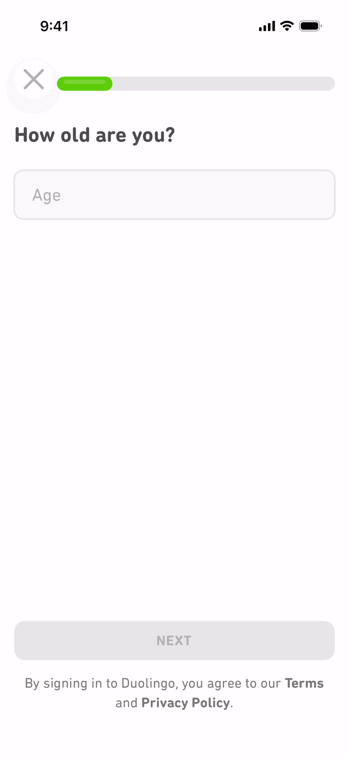 Duolingo iOS Education interface screenshot 6