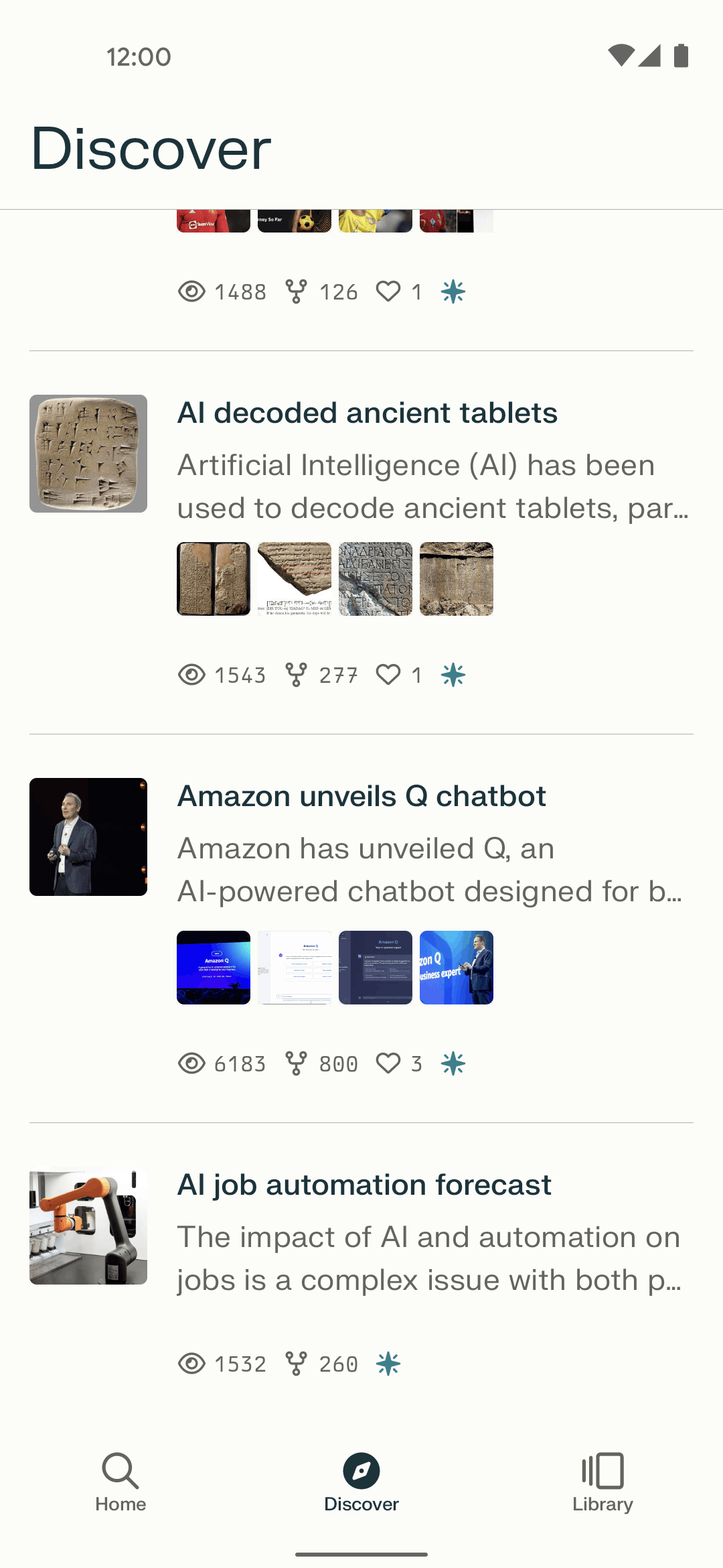 Perplexity Android AI interface screenshot 2