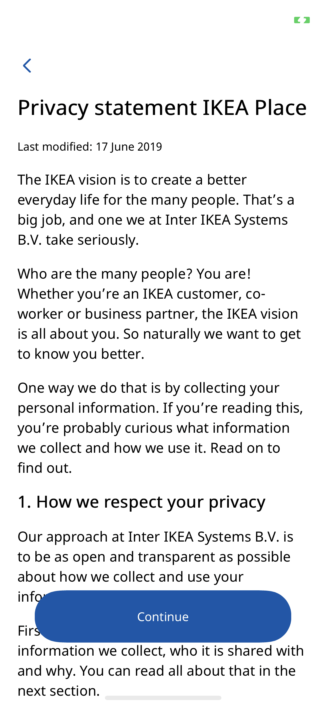 IKEA Place iOS Lifestyle interface screenshot 4