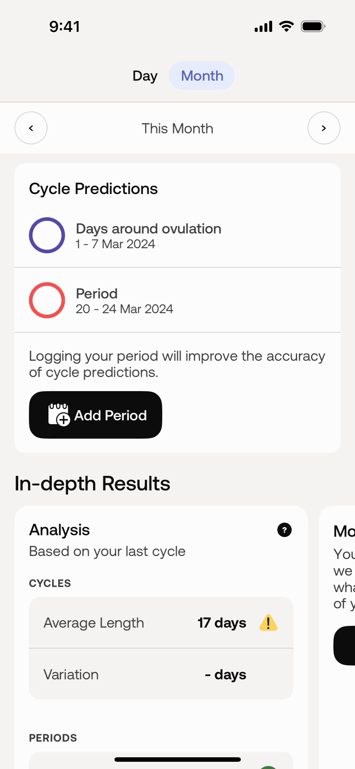 Withings Health Mate iOS Health & Fitness interface screenshot 1