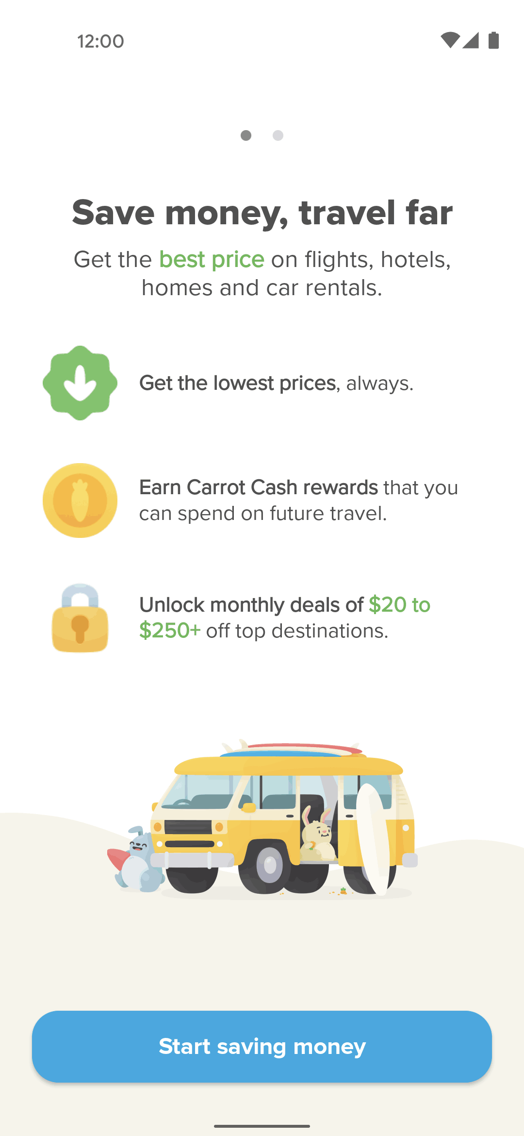 Hopper Android Travel & Transportation interface screenshot 3