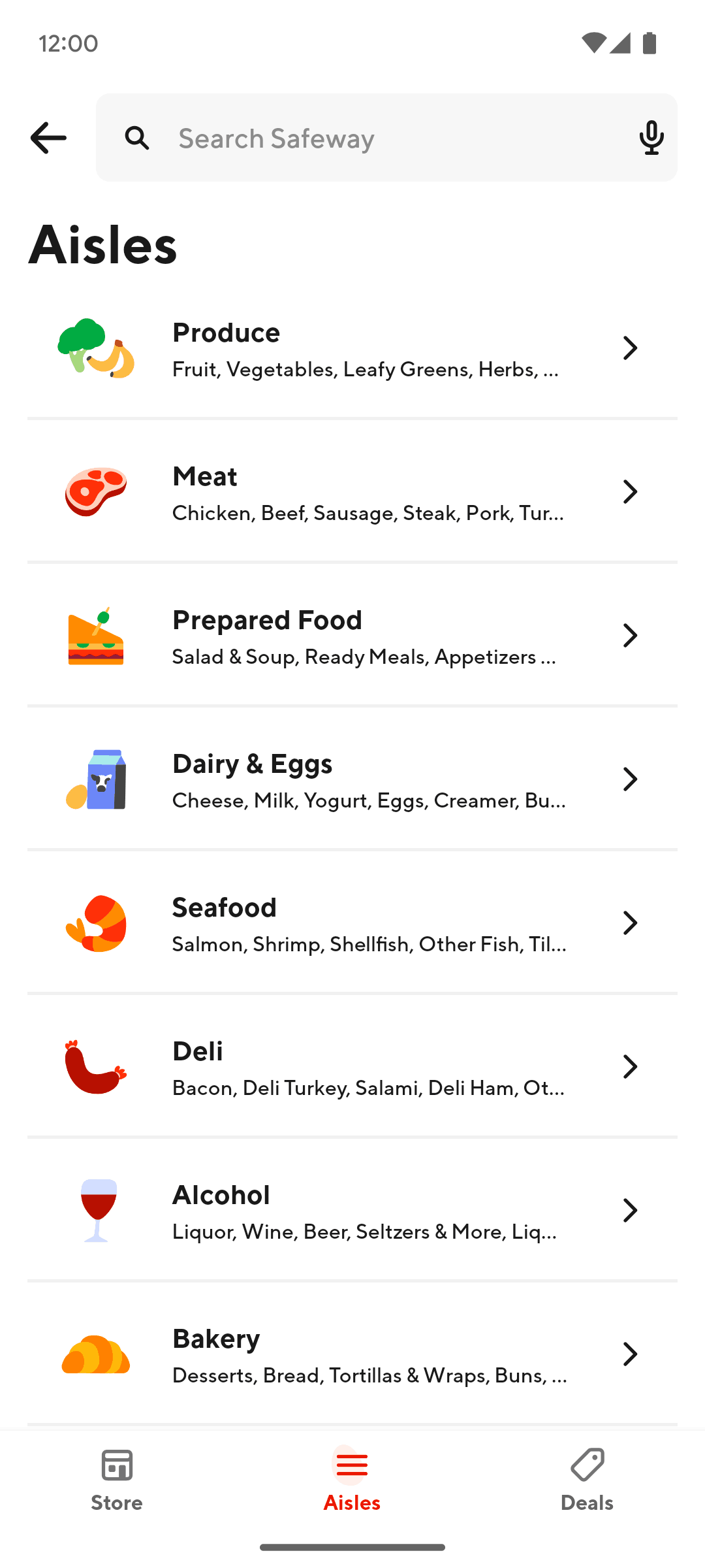 DoorDash Android Shopping interface screenshot 14