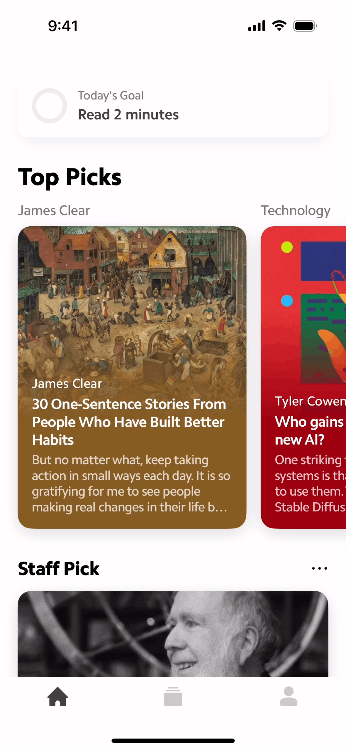 Matter iOS Reference interface screenshot 1
