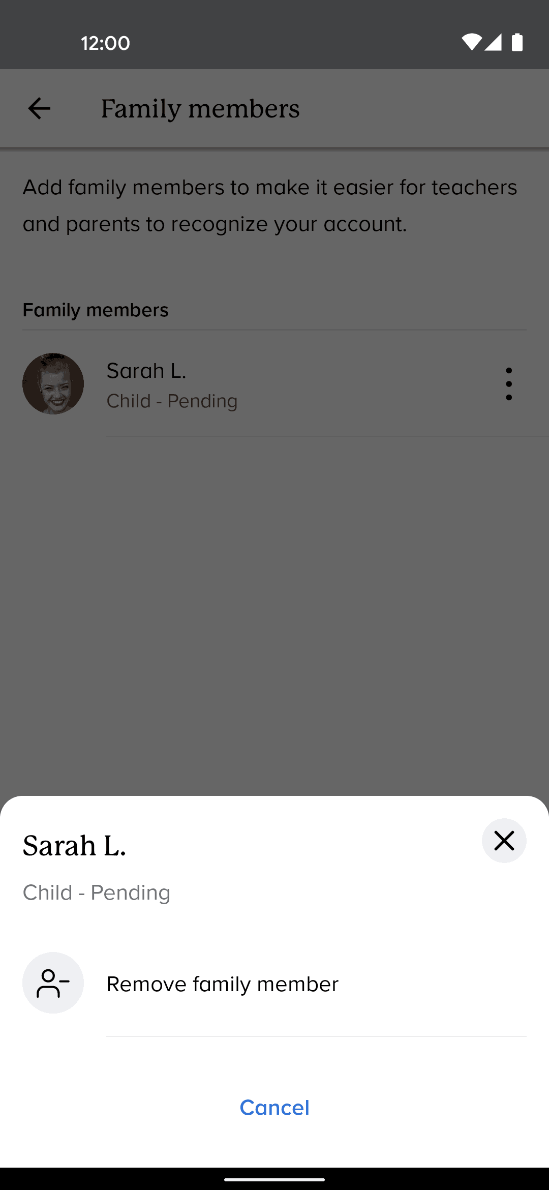 Remind Android Education interface screenshot 7