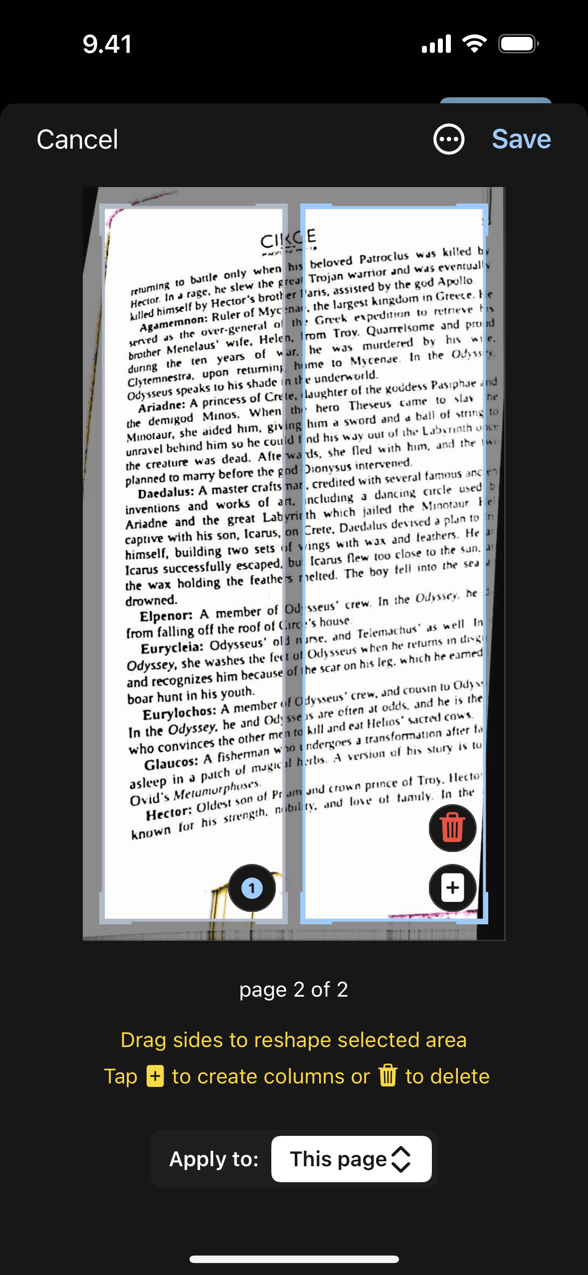 Speechify iOS Productivity interface screenshot 13
