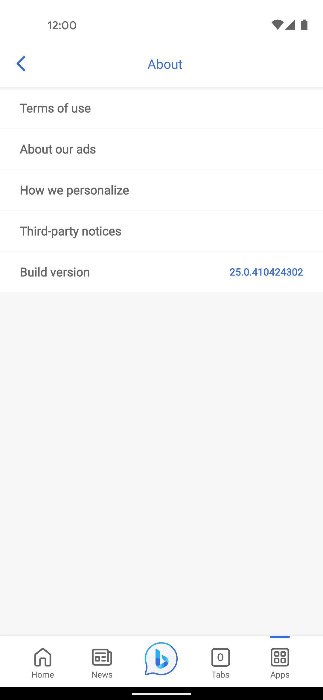 Bing Android AI interface screenshot 17