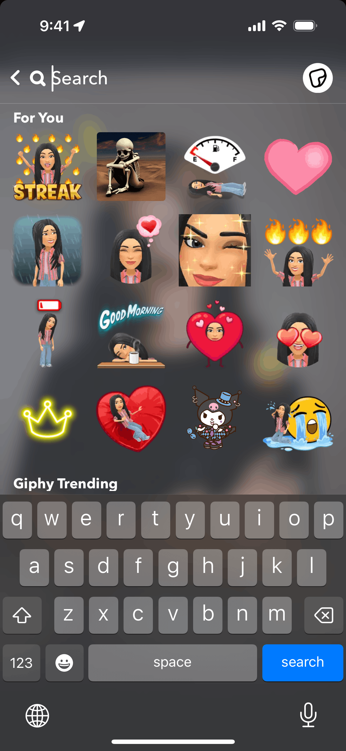 Snapchat iOS Photo & Video interface screenshot 9