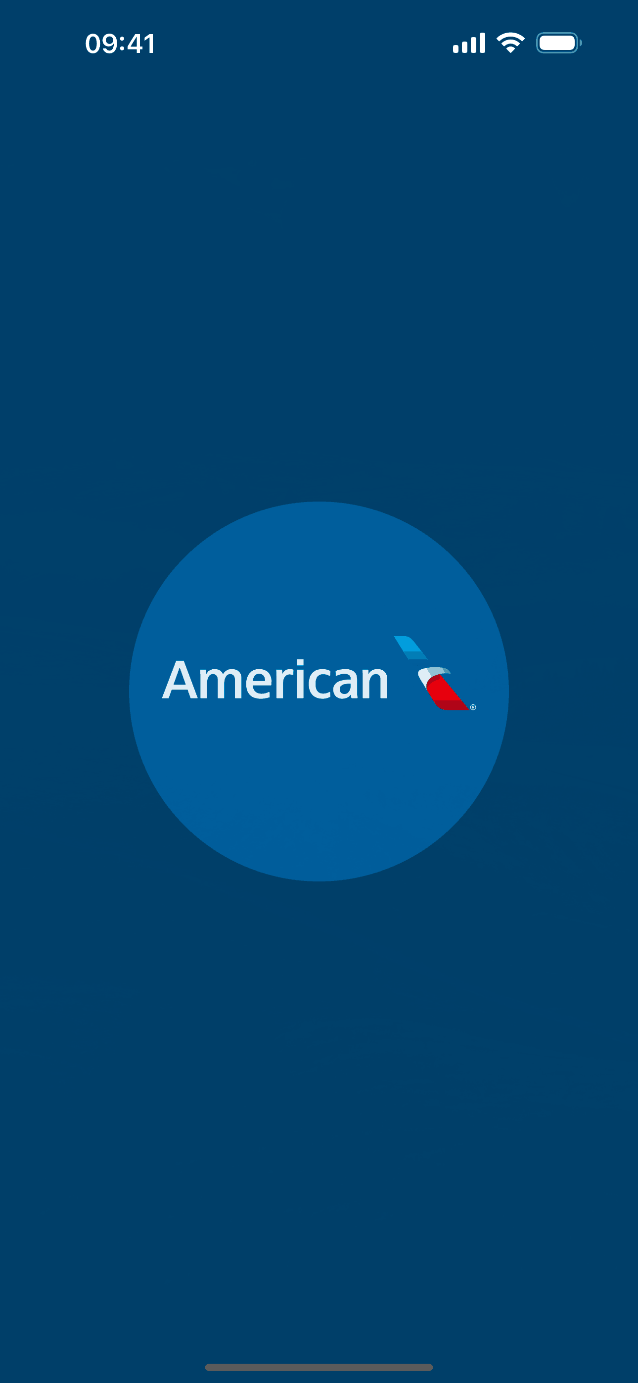 American Airlines iOS Travel & Transportation interface screenshot 1