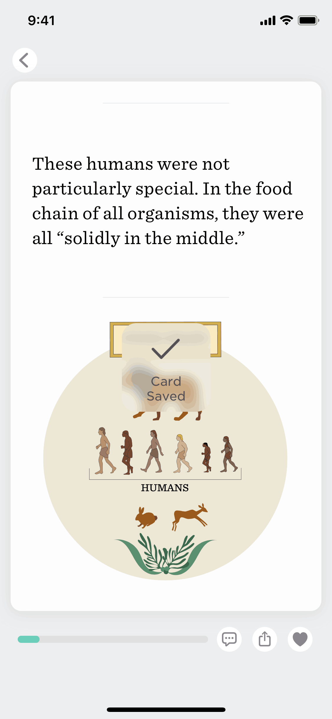 Imprint iOS Education interface screenshot 13