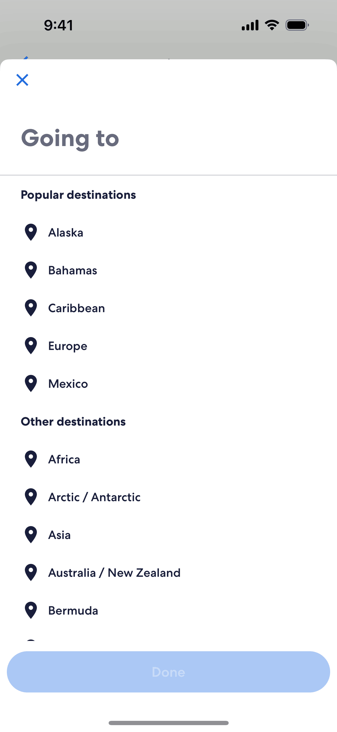 Expedia iOS Travel & Transportation interface screenshot 22