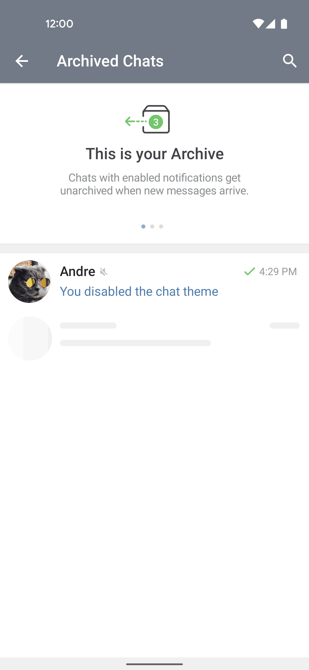 Telegram Android Social Networking interface screenshot 3